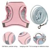 Cat Vest Harnesses and Leash Color Blocked Reflective Adjustable Escape