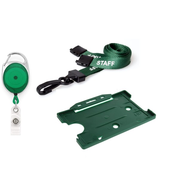 Staff Lanyard Neck Strap with Safety Breakaway 15mm, Badge Pass