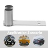 ibasenice Replacement 1:10 RC Car Simulation Exhaust Pipe Double Pipe,