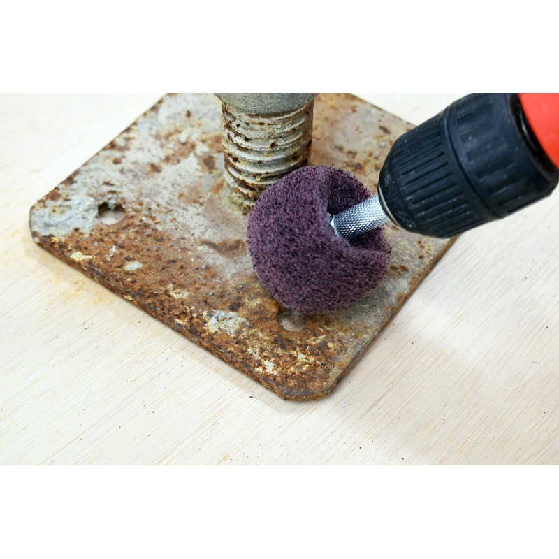 SK11 Rust Remover Afro-kun Junior Hexagonal Shaft for Electric Drill/Impact