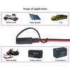 AAOTOKK SAE Extension Cable 16 AWG Wire Harness 12V-24V DC