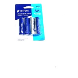 Volteck Pila AA Volteck Alcalina 46315 Cilíndrica