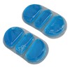2Pcs Gel Ice Pack Reusable Hot Cold Compress Discomfort Relief