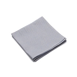 LinenMe Jazz Cotton Linen Napkins, Set of 4, Blue