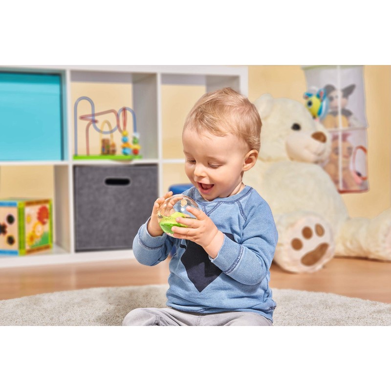 Simba 104010105 - ABC Greif-und Badeball, weicher, flexibler Ball, gefüllt