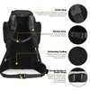Mardingtop 50L Internal Frame Backpack with Rain Cover for Hiking,Camping,Backpacking,Travel,Outdoor