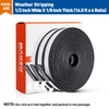 MAGZO Weather Stripping Door Seal, 1/2 in W X 1/8