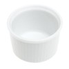 Pillivuyt Classic 1 ounce Pleated Ramekin, Set of 6, White