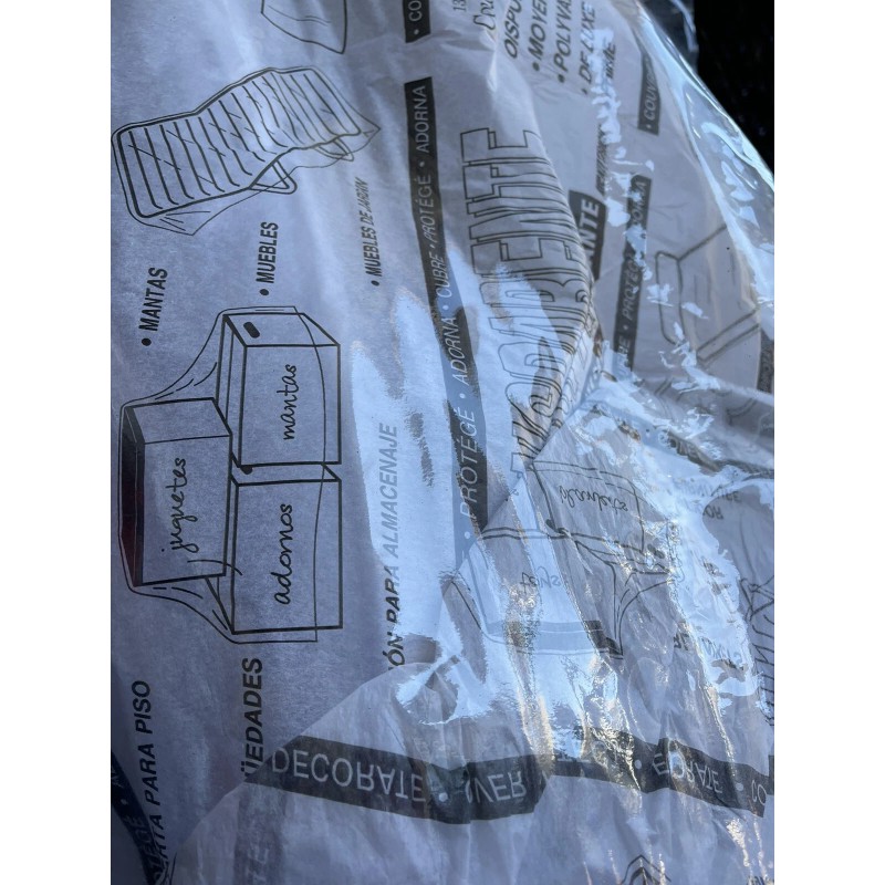 Kittrich Clear Vinyl 54" Wide PREMIUM NON-ADHESIVE Cover Protect Decor