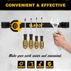Magnetic Storage Organizer Tool Holder - 6-Piece Wall Mount Rack
