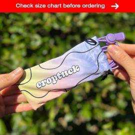 The Original Croptuck: Lightweight Adjustable Band for Crop Tops, Tucking, Cropping Oversized Tops, Layering, Shortening Dresses & No-Sew Fashion Hacks:_Lavender - Medium