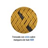 Foset FGA-10V, Manguera flexible de 100 cm para gas, trenzado