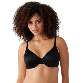 Wacoal Women's Inner Sheen Underwire Bra, Black, 38G