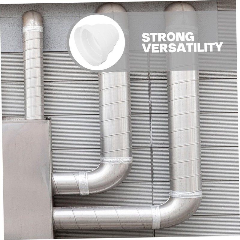 COHEALI Dryer Duct Connector PVC Reducer Inline Adapter for Hvac