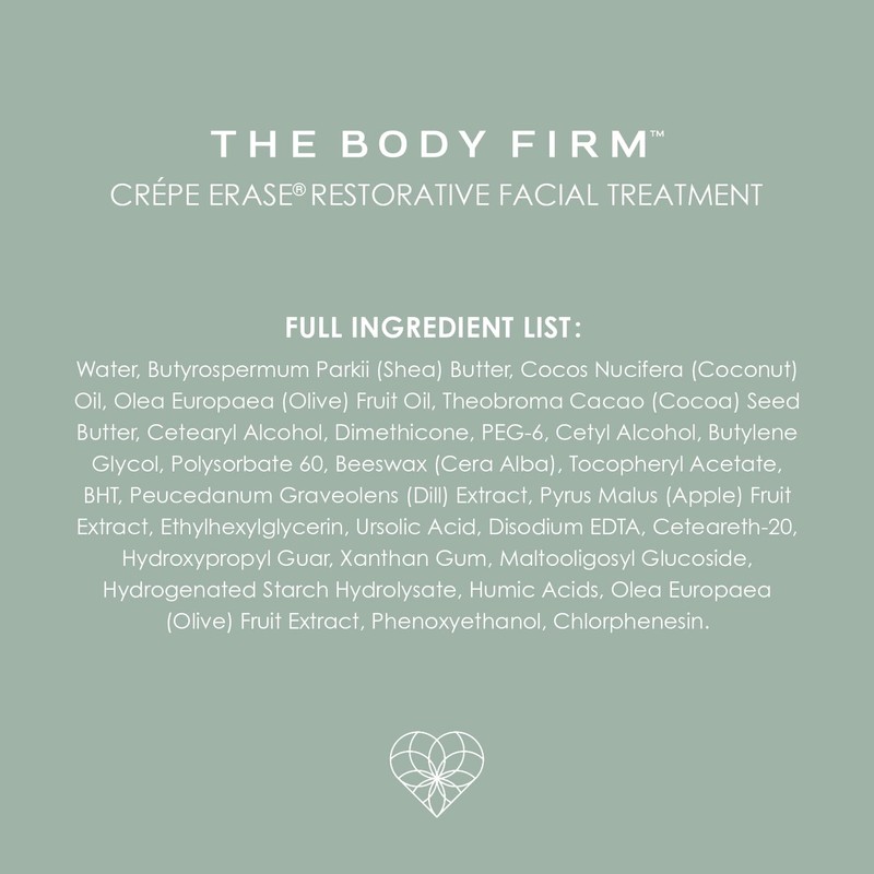 Body Firm Crepe Erase Facial Repair Treatment, Anti Aging Face