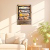 LITAITAI 11 x 14inch Shadow Box Frame with 1 Drawer