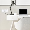 BouGPeng 3-Way Socket Flush-Mounted 16 A 250 V Flush-Mounted Protective