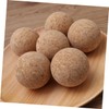 CIYODO 6pcs Solid Wood Foosball Balls Replacement for Standard Tabletop