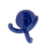 Gedotec Children's Triple Coat Hooks Plastic RAL 5002 – Ultramarine