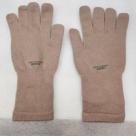HANZ Glove Insert, Light Duty, 98% Nomex Gloves, Tan, USMC, sz: Large/XL