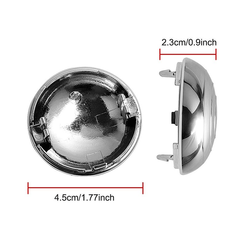 BASIKER Shifter Knob Chrome Cap Fit for Ford F-150 2004-2005