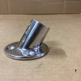 GRADY WHITE RAIL BASE FITTING 2-3/4" DIA. Base - 60 Degree - 316 Stainless *OEM*