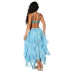 Oriental Belly Dance Costume 2 pieces (Light Blue)