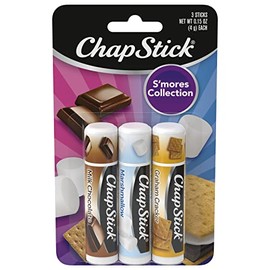 ChapStick S'more Collection - Paquete variado de tubos de bálsamo labial, cuidado de labios, 0.15 onzas (paquete de 3)