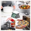 Dog Silicone Oven Mitts and Pot Holders Set Kitchen Gloves