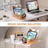 Pezin & Hulin Bamboo Charging Station with Watch Stand, Docking