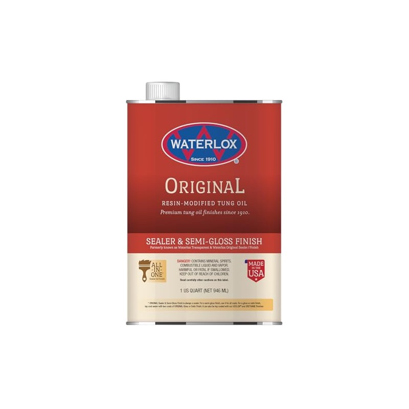 Waterlox Original Sealer and Finish, 1 Quart