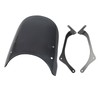 Motorcycle Front Windshield PC Airflow Wind Deflector Fairing Windscreen for