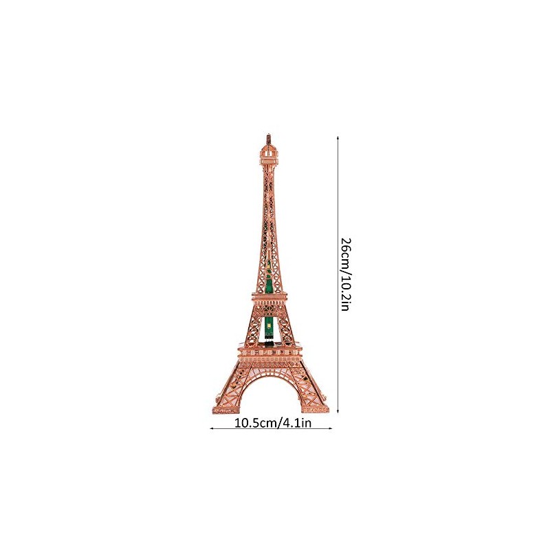 TOPINCN LED Light Up Eiffel Tower Night Light LED Table