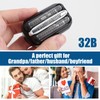 Pack of 2 Series 3 Shaving Head 32B Replacement Shaver