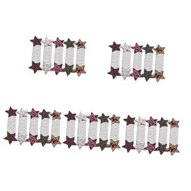 Beavorty 25pcs Star Hair Invisible Hair Clips for for Updo Styling Suitable for Women of Ages