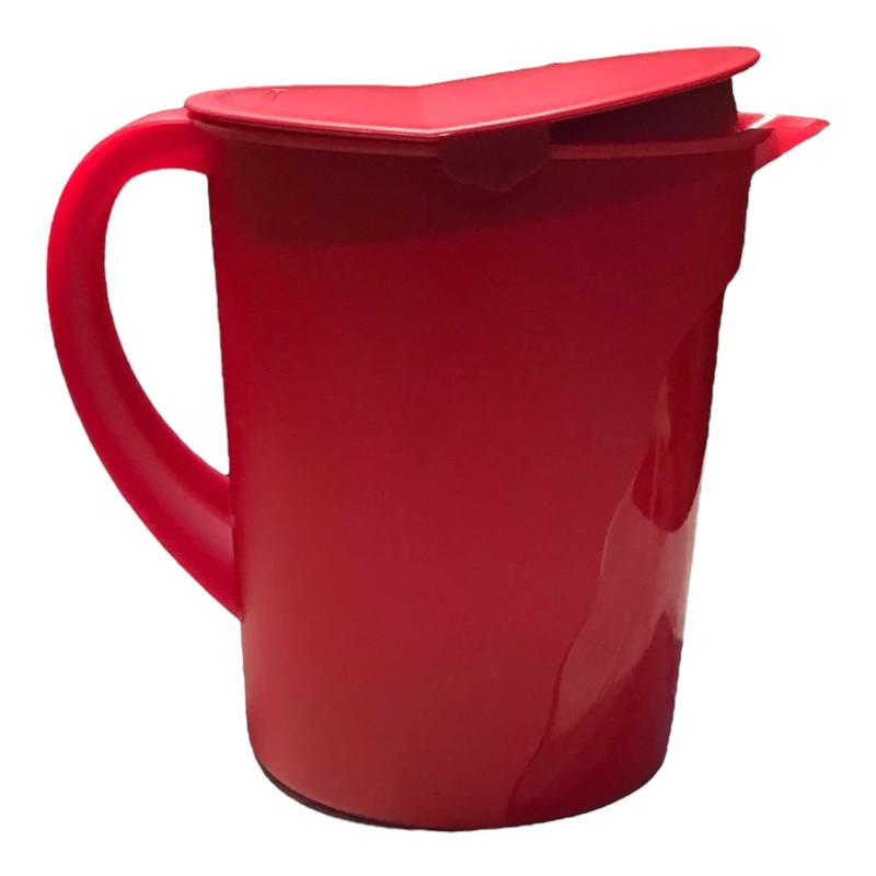 Tupperware Impressions 1 Gallon Pitcher Red