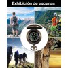Brújula Militar, Brújula de Supervivencia para Senderismo, Navegación al Aire