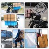UrbanPulse Rubber Bands with Hooks, Adjustable, Carabiner Hook, Rubber Band,