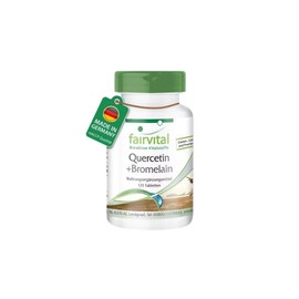Fair Vital Rhinitis relief, immunity strengthening Quercetin + Bromelain, 1 unit, 120 tablets / 페어바이탈 비염 완화 면역력 강화 퀘르세틴+브로멜라인, 1개, 120정