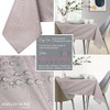 AmeliaHome Tablecloth, Lotus Effect, Water-resistant