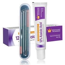 12% Acid Spot Cream with Acne Needle Kit - Acne Treatment for Spot Prone Skin-Dark Spot Remover for Face - Spot Treatment for All Skin Type-Pimple Cream-Even Skin Tone (One Size-Acne Remover Set)