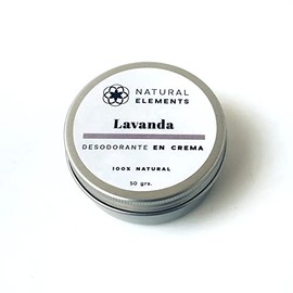 Natural elements, Desodorante en crema lavanda & geranio