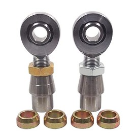 QS Components 5/8 X 3/4-16 Chromoly Panhard Bar Kit with 5/8 Steel Cone & Bung .120, Rod End, Heim Joint