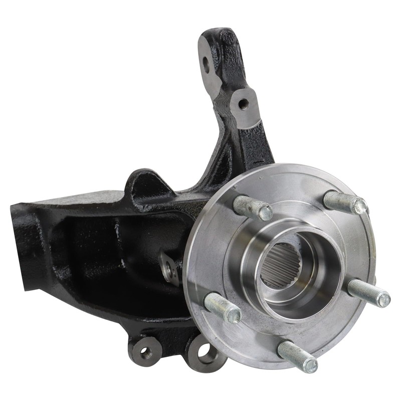 TRQ Front Left Steering Knuckle Assembly Kit Compatible with 2012-2018