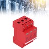 Orange Red Combiner Box Surge Protection Device Distribution Box Voltage
