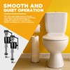Lasnten 16 Pieces Toilet Fill Valve Toilet Tank Replacement Kit