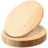AWIZOM 4 Pack 12 Inch Round Pine Wood Circle Plaques