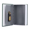 Tissting Book Safe with Combination Lock, 18 x 12 x