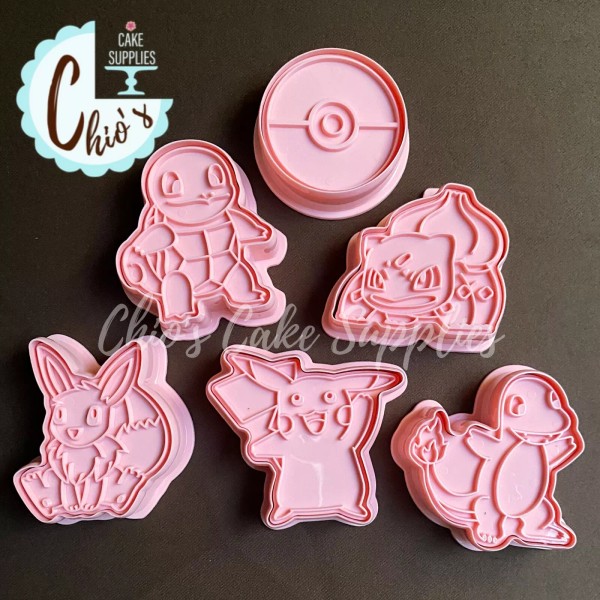 Unbranded Video Game Themed Cookie Cutter With Stamp/ Embosser, 12