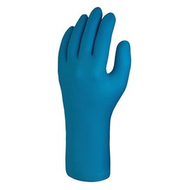 Skytec TX830 Blue Disposable Nitrile Gloves- non Latex, Powder & Silicon Free Examination Gloves with High Grip(Box of 50) XLarge